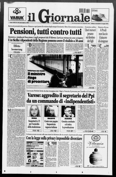 Il giornale : quotidiano del mattino